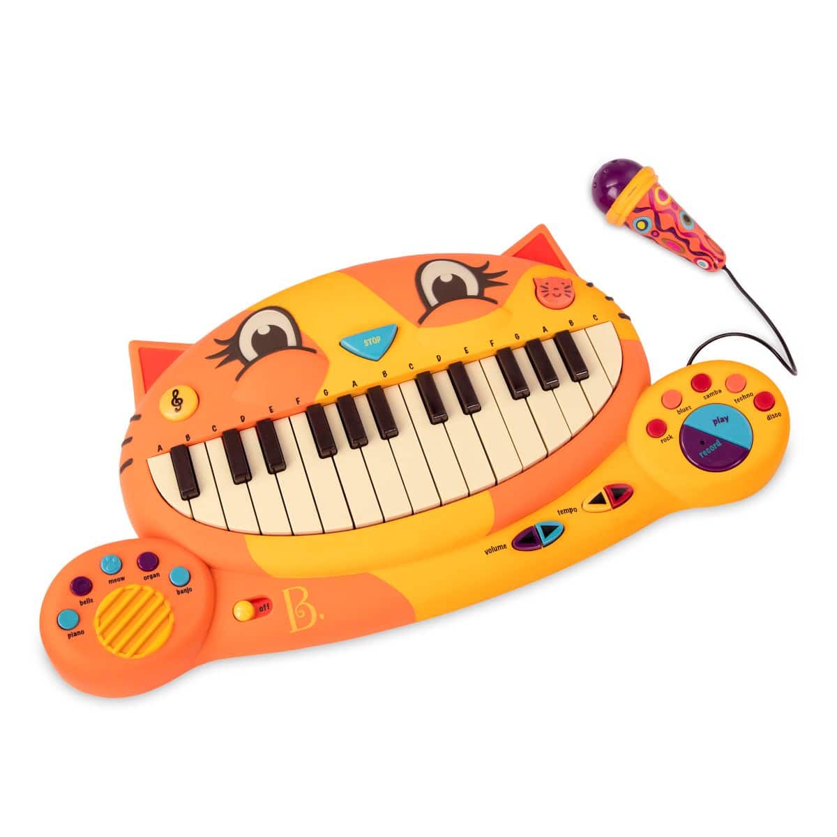 Aluguel brinquedo infantil piano mágico musical baby einstein hape